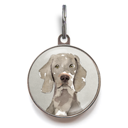 Weimaraner Dog Tag - Grey