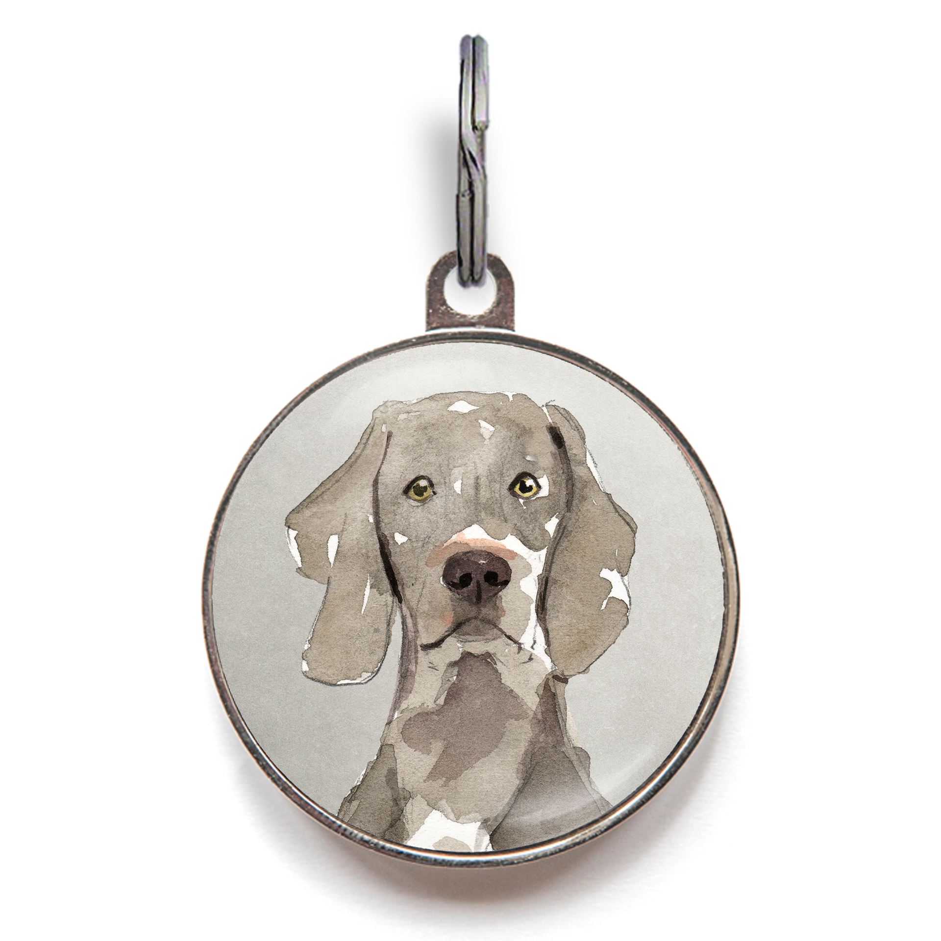 Weimaraner Dog Tag - Grey