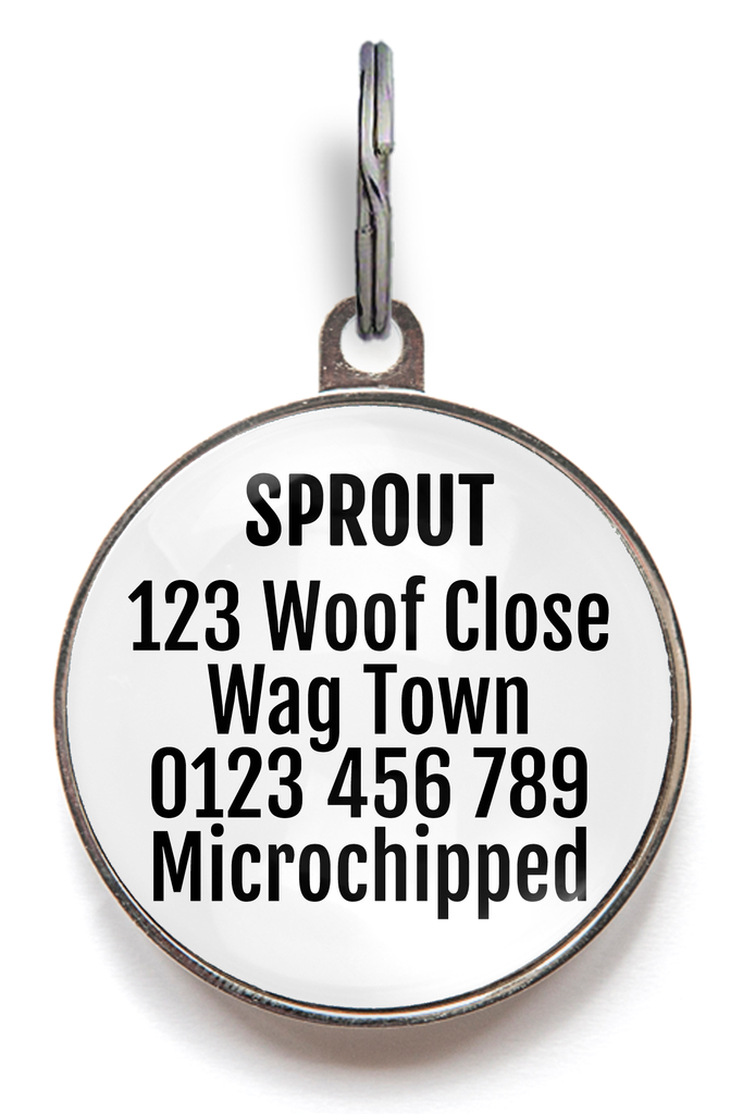Little Sweetheart Dog Tag