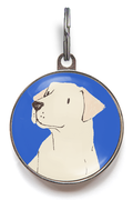 Yellow Labrador Dog ID Tag