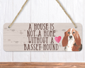 basset hound dog sign wall sign dog lover gifts