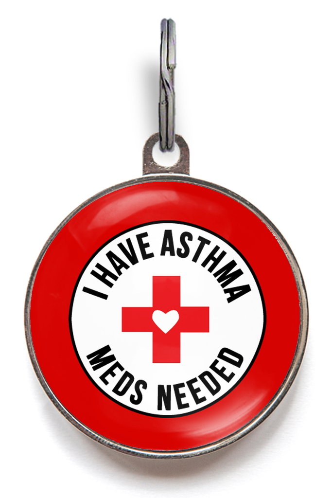 Asthma Pet Tag