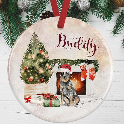 Australian Cattle Dog Christmas Ornament