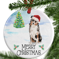 Australian Shepherd Christmas Ornament