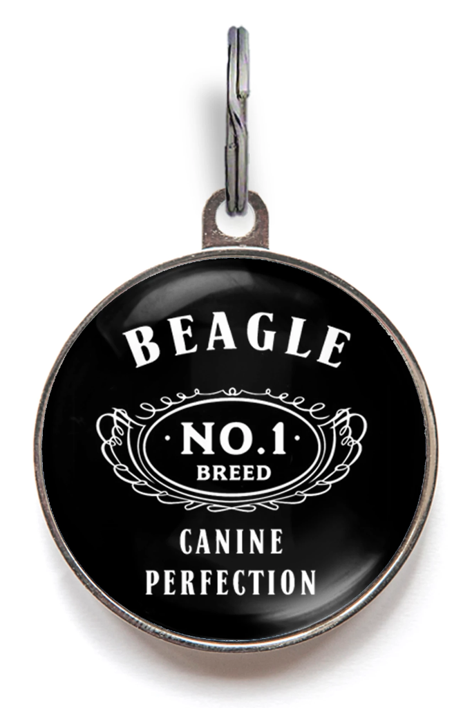 Beagle Dog ID Tag