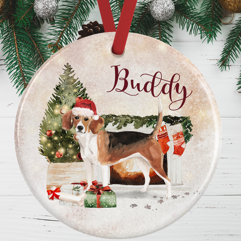 Beagle Christmas Decoration