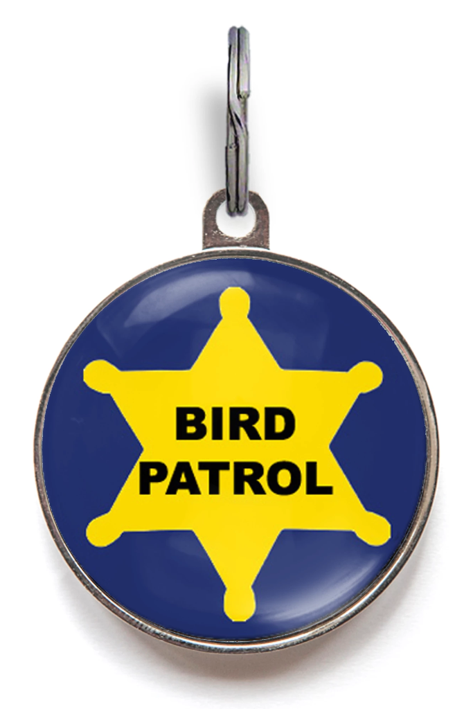 Bird Patrol Cat ID Tag