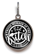 Bad Witch Club Pet Tag