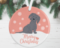 Maltese Christmas Ornament
