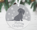 Maltese Christmas Ornament