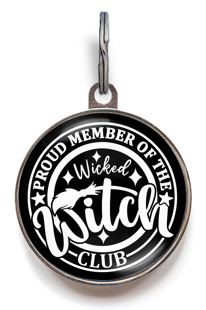 Wicked Witch Club Dog Tag