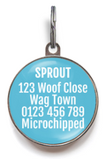 Snow Cute Dog Tag