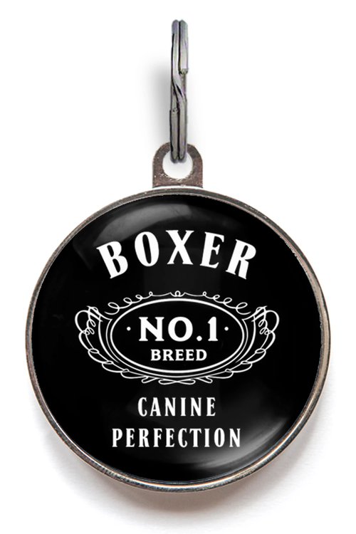 Boxer Breed Dog ID Tag