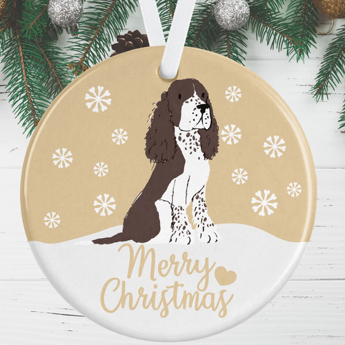 Springer Spaniel Christmas Decoration