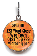 Proud Ginger Pet ID Tag