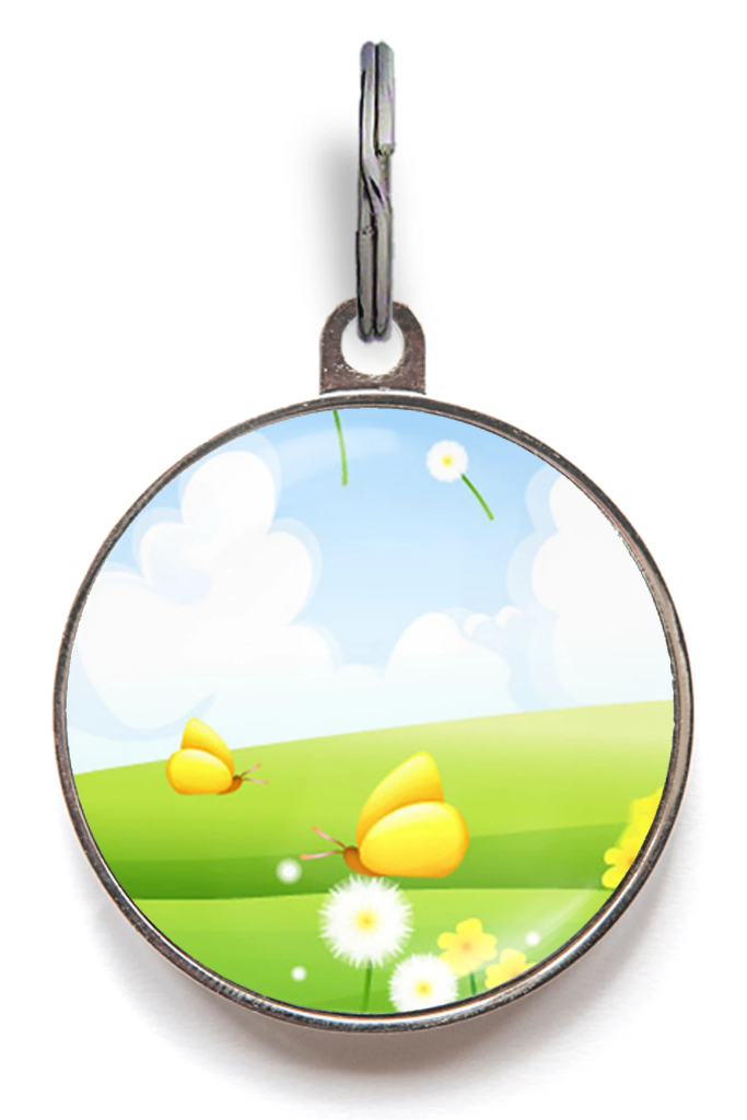 Lazy Days Daisy Pet Tag