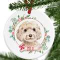 Cockapoo Personalised Christmas Ornament