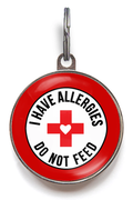 Allergies - Do Not Feed Dog ID Tag