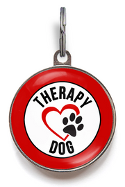 Therapy Dog Dog ID Tag