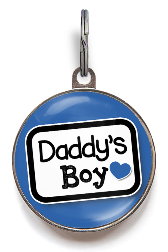 Daddy's Boy Pet Tag