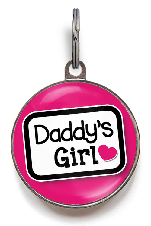 Daddy's Girl Pet ID Tag