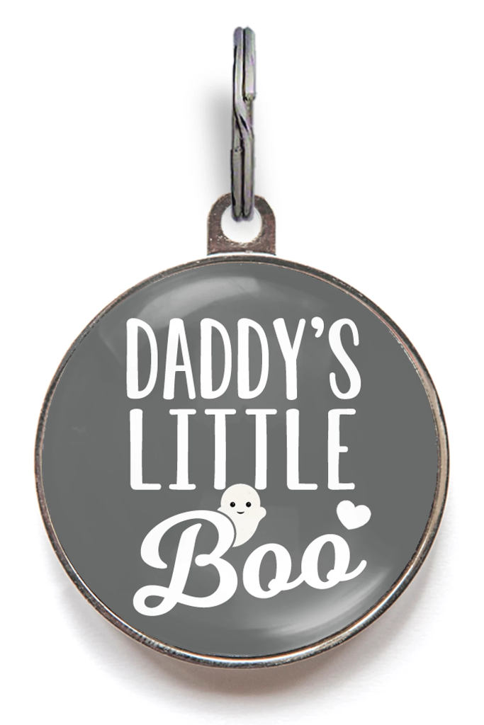 Daddy's Little Boo Dog Tag