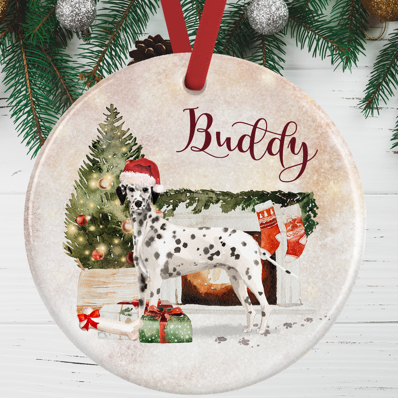 Dalmatian Christmas Decoration