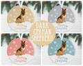 German Shepherd Dog Christmas Decoration