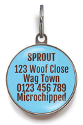 I Dig You Dog Name Tag
