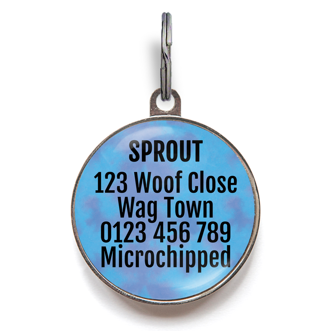 Counter Surfer Dog ID Tag