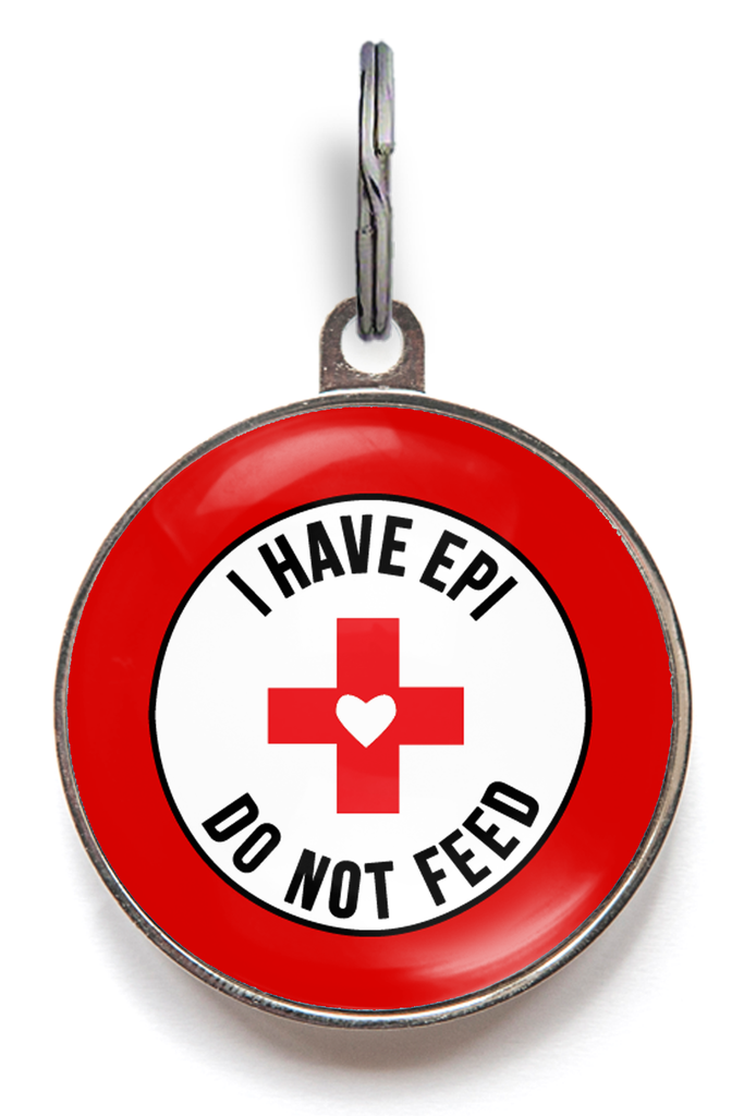 EPI - Do Not Feed Dog Tag - Pet ID Tag - Wag-A-Tude Tags
