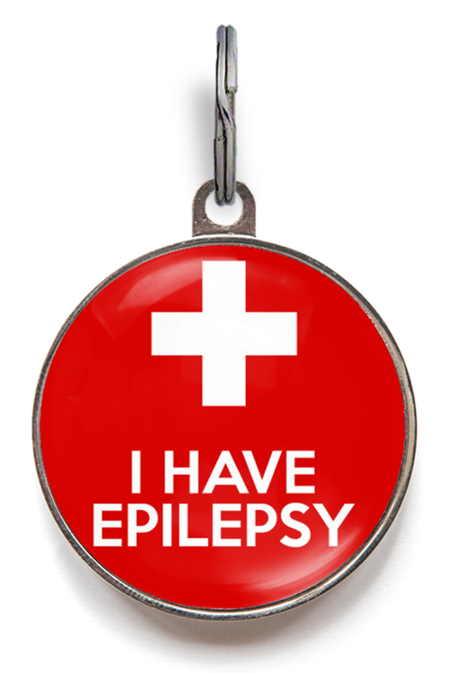 I Have Epilepsy Pet ID Tag