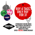 Free Kisses Dog ID Tag