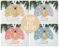 Bull Mastiff Christmas Decoration