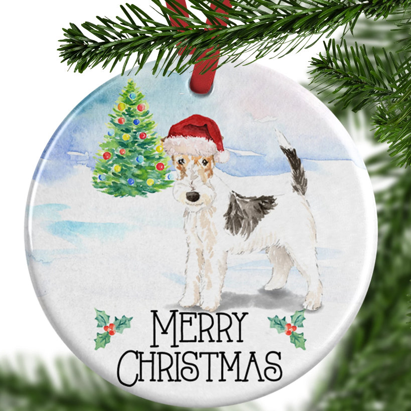 Fox deals terrier ornaments