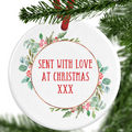 Maltese Personalised Christmas Ornament