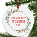 Shetland Sheepdog Personalised Christmas Ornament