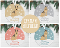 German Shepherd Dog Christmas Decoration