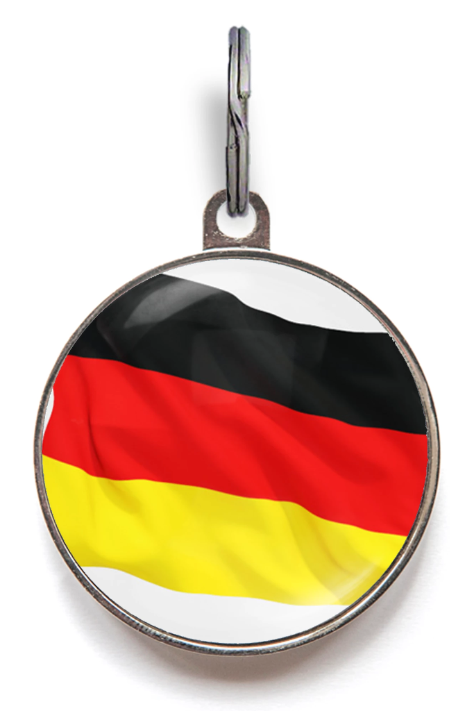 Germany Flag ID Tag