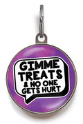 Gimme Treats Pet ID Tag