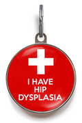 I Have Hip Dysplasia Medical ID Tag