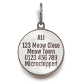 Hipster Cat Cat ID Tag