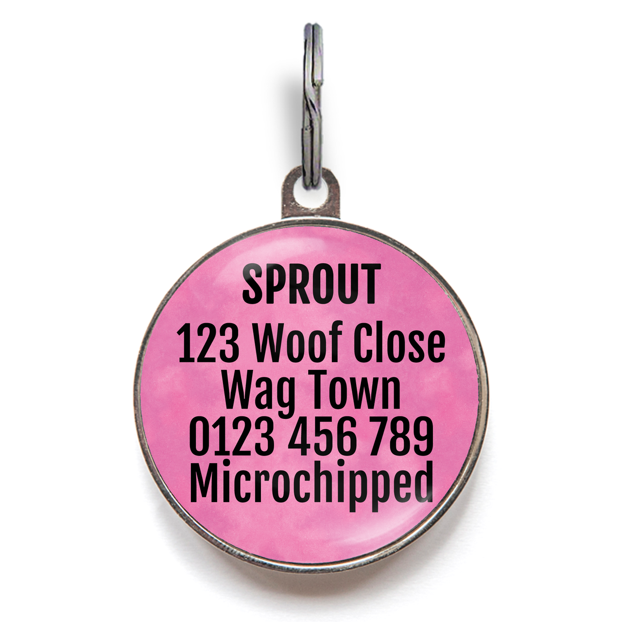 Cute as F**k Novelty Pet Tag