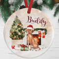 Hungarian Vizsla Christmas Decoration