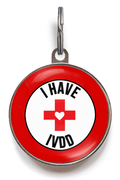 IVDD Pet Tag - Intervertebral Disc Disease - Pet ID Tag - Wag-A-Tude Tags