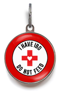 IBD - Do Not Feed Dog Tag - Pet ID Tag - Wag-A-Tude
