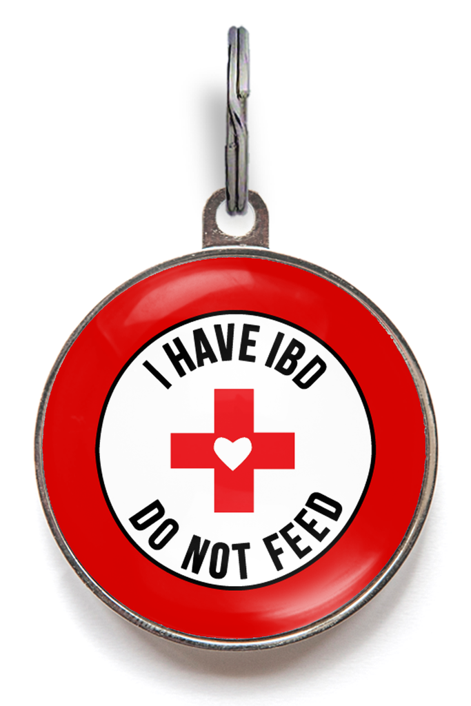 IBD Dog Tag Do Not Feed Inflammatory Bowel Disease