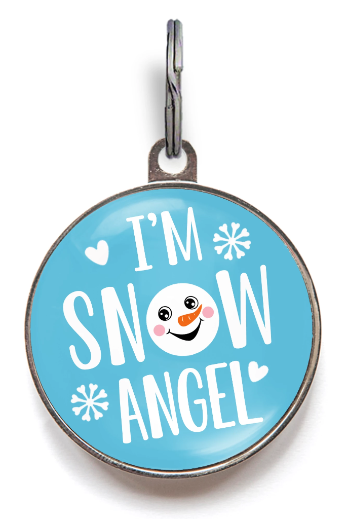 I'm Snow Angel Dog Tag