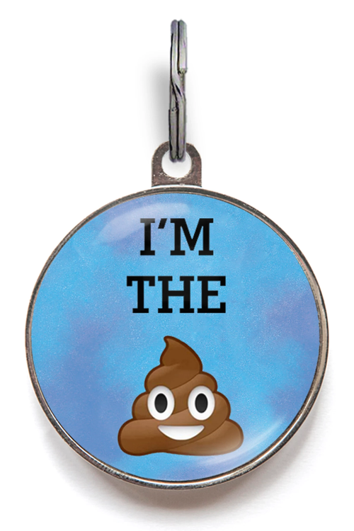 I'm The Sh*t Poop Emoji Dog Tag