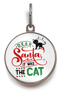 Christmas Dog Tag - Dear Santa, It was The Cat